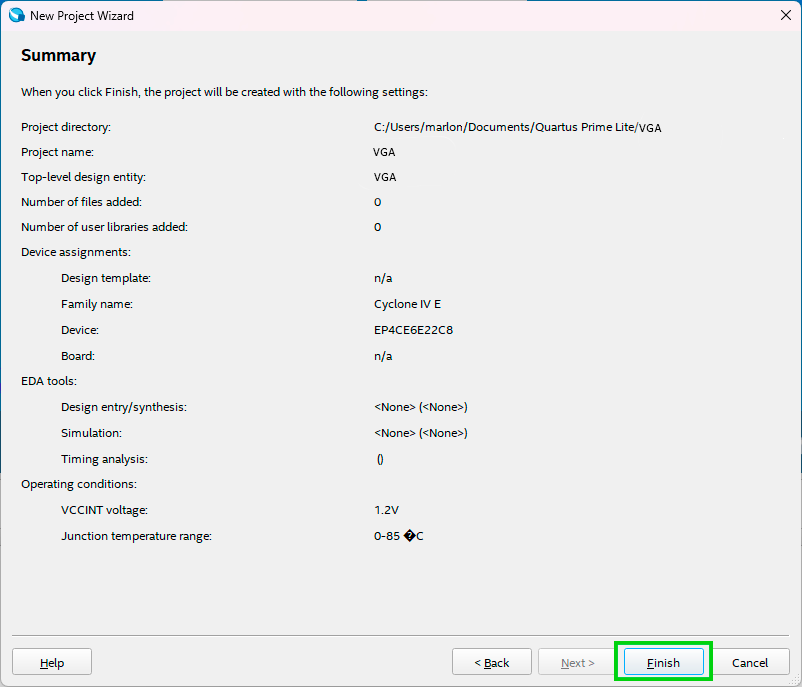 VGA Summary